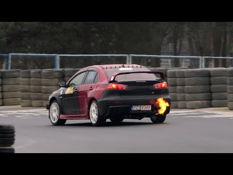 Mikołaj Winkel, Mitsubishi Lancer Evo X - I SuperOES Tor Poznań 2026 - 24.01.2026