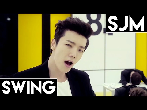 Super Junior M: Swing Line Distribution (Color Coded)