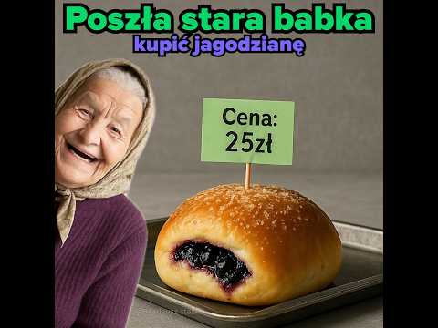 poszła stara babka kupić jagodzianę #jagodzianka #babka #cukiernia #miłegodnia #pozdrawiam