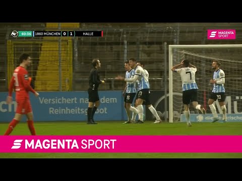 Elfmeter oder nicht? | TSV 1860 München - Hallescher FC | 3. Liga