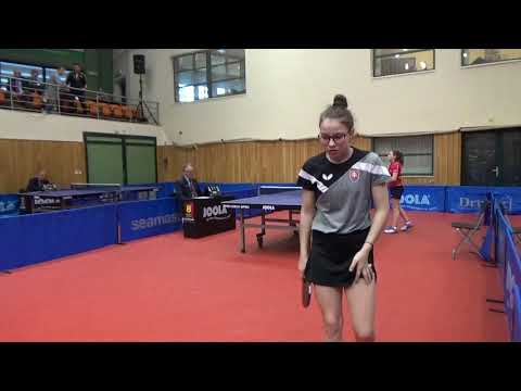 2019 ITTF CZECH CADET OPEN: STULLEROVA Eliska - SAZIMOVA Adela CZE4