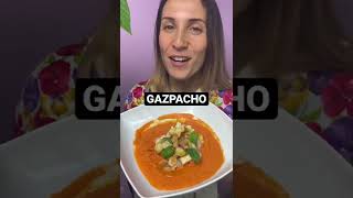 Ho frullato i pomodori con il pane e guarda cosa ho cucinato! #shorts