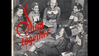 Sing Together, Songs Girl Scouts Sing (vintage vinyl, 1956**)