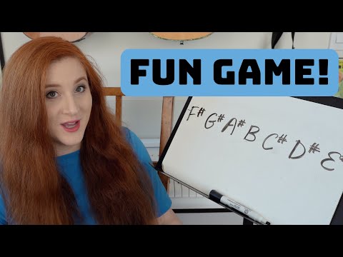 FINALLY Memorize Your Major Scales! (eraser game)