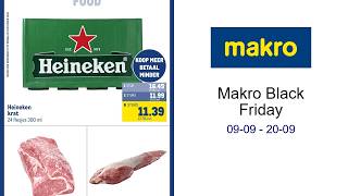 Makro Black Friday 09-09 - 20-09