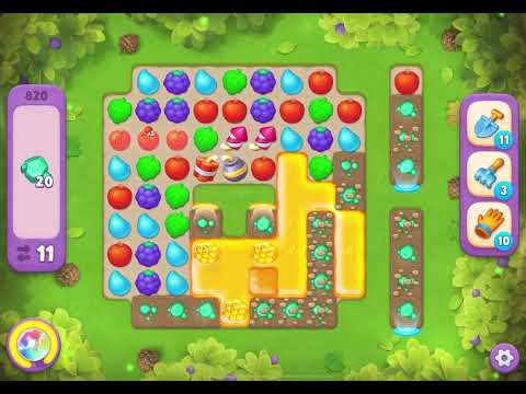 Gardenscapes Level 820 Super Hard NO BOOSTERS