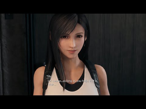 Tifa Walks Cloud to His Apartment (PS5 4K60) | FINAL FANTASY VII REMAKE INTERGRADE Cutscene