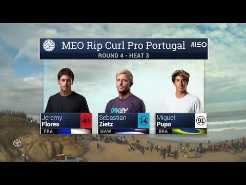 Meo Rip Curl Pro Portugal: Round Four, Heat 3