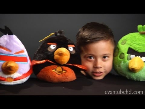 ANGRY BIRDS SPACE Complete Plush Collection Video