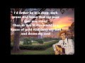 House Of Gold Hank Williams with Lyrics