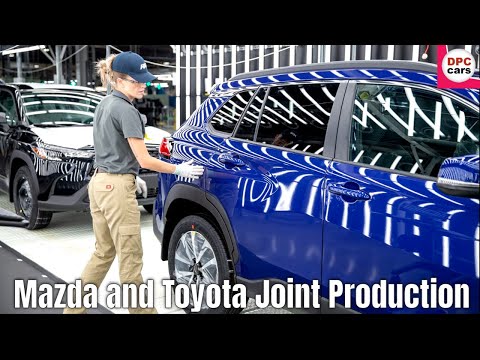, title : 'Mazda CX-50 and Toyota Corolla Cross Joint Production in USA 2022'