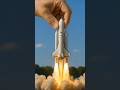 Mini Rocket Launch Epic Blast Off In Hand Controlled Style AI Generated Aivideos
