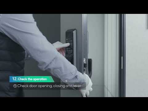 Samsung Smart Door Lock (SHS-P717/SHS-P718) - Installation Guide