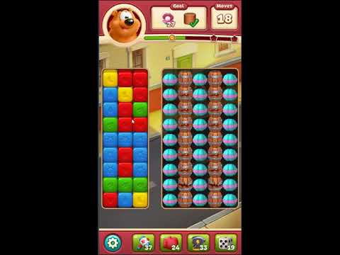 Toon Blast Level 2294 - NO BOOSTERS 🐻🐺🐱 | SKILLGAMING ✔️