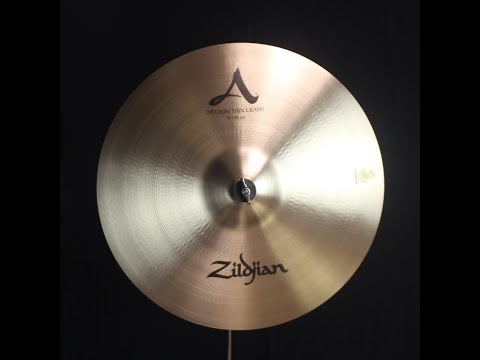 Zildjian 19" A Medium Thin Crash - 1612g (video demo) image 2