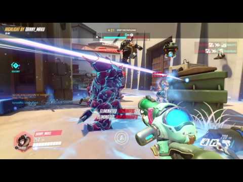 Overwatch Highlight: Stuck in a Frozen Gravity Well with a Dragon