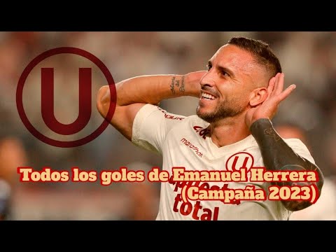 Todos los goles de Emanuel Herrera con Universitario (2023) ⚽🔥