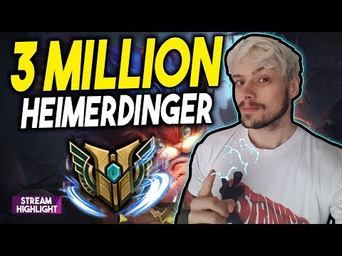 Rezone | 3 MILLION HEIMERDINGER MASTER! BEST HEIMERDINGER PLAYS - League of Legends
