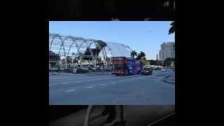 E11EVEN MIAMI Double Decker Bus Making Rounds During MMW2015