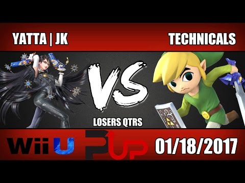 Yatta | JK (Bayonetta) vs Technicals (Toon Link) - Wii U Losers Quarters - SOS