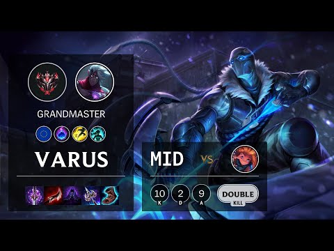 Varus Mid vs Zoe - EUW Grandmaster Patch 10.18