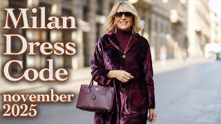 Fresh Fashion Trends Straight from Milan: What to Wear in Late Autumn. Stunning Italian Street Style