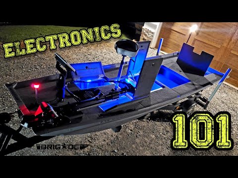 ELECTRONICS 101 for Jon Boat to Bass Boat | Full Walk Thru