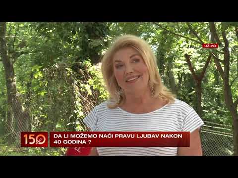150 MINUTA - Da li možemo naći pravu ljubav nakon 40-te, pričamo sa tv voditeljkom Suzanom Mančić