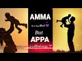 Appa Amma WhatsApp Status Video Amma Status Appa Status Amma Appa Love WhatsApp Status Video