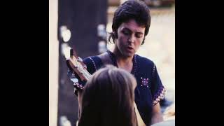 Paul McCartney The Mess Rehearsal, Feb 1972