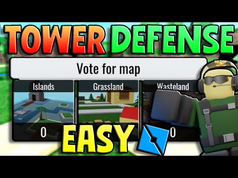 How To Make A Tower Defense Game In Roblox! - (NO Scripting) Tower Defense Roblox Studio