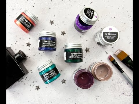 New Finnabair Metallique Paints-Spring Mid Release 2017