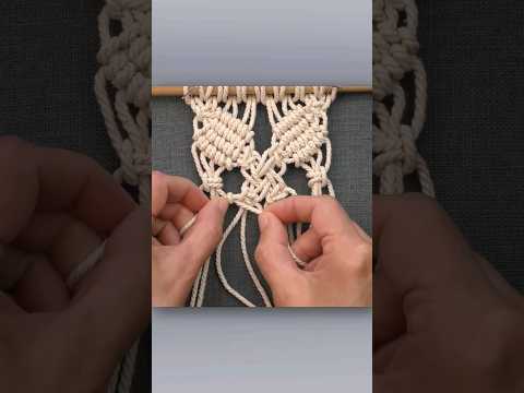 DIY Macrame Plant Hanger Easy NEW Diamond Design