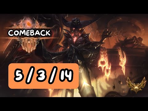 HOW TO COMEBACK AS SENNA ADC?! STAY IN LANE UNTIL YOU'RE FED!! SENNA ADC VS JHIN