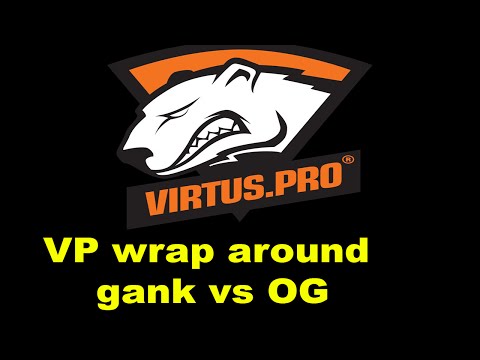 Dota 2 VP vs OG - VP surprise wrap around gank + Miracle sick escape - Dota 2 Major