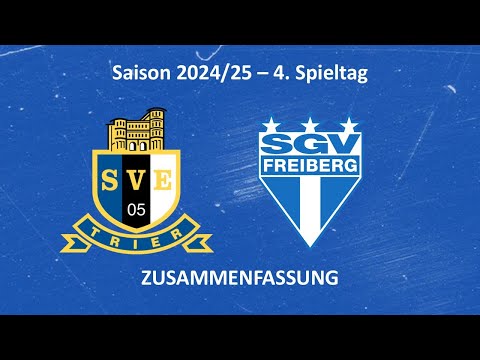 SVE-TV: Eintracht Trier vs. SGV Freiberg - Highlights (4. Spieltag Saison 25/26)