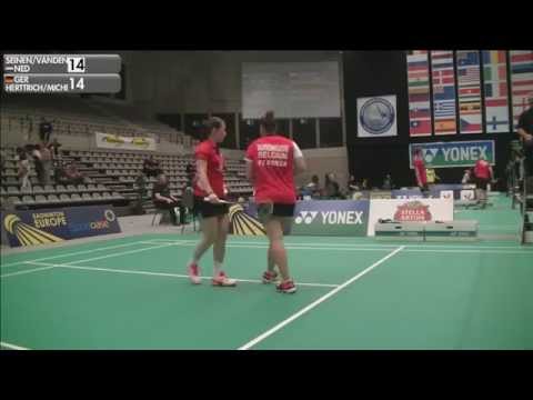 Seinen / Vandenhoucke vs Herttrich / Michels (WD, Round 16) - 2015 Belgian International