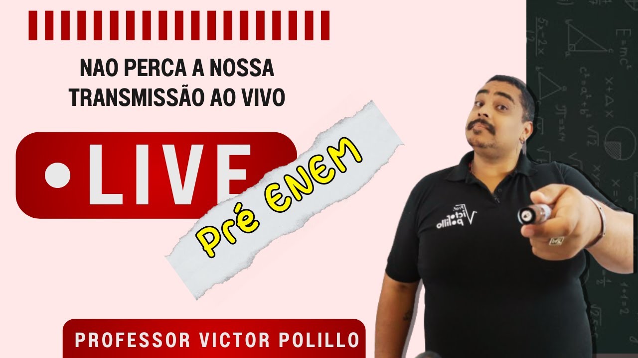LIVE - REVISÃO ENEM 2024 - MATEMÁTICA