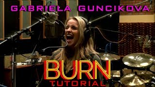 Vocal Tutorial - Gabriela Gunčíková - How To Sing Glenn Hughes - Deep Purple - Burn - Ken Tamplin