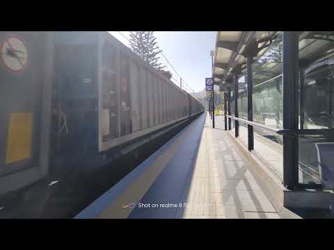 macchinista simpatico alla stazione di letojanni