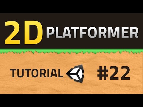 22. How to make a 2D Platformer - GUI - Unity Tutorial