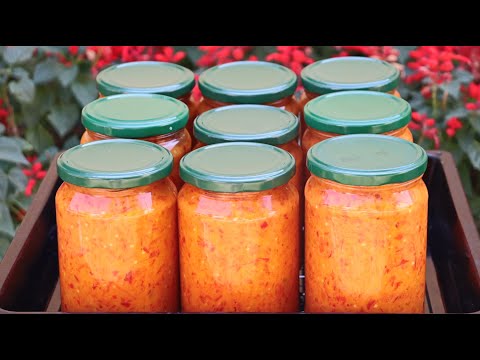Ajvar pašteta recept/najisplativiji i najbži od barene paprike