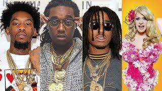 Migos gets BACKLASH over Drag Queens - Katy Perry Bon Appetit SNL Performance