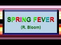 Spring Fever