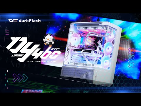 [티저] 빛과 쿨링의 완벽 조화 다크플래쉬 DY460 ARGB PC 어항 케이스 출시