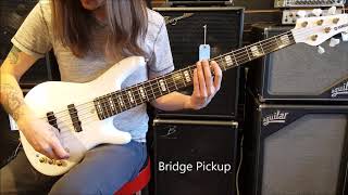 Video thumbnail for Yamaha BBNE2 Nathan East 5 String Bass White by South Shore Music