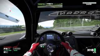 Project CARS Nürburgring combined. First steps Pagani Zonda Revolución!