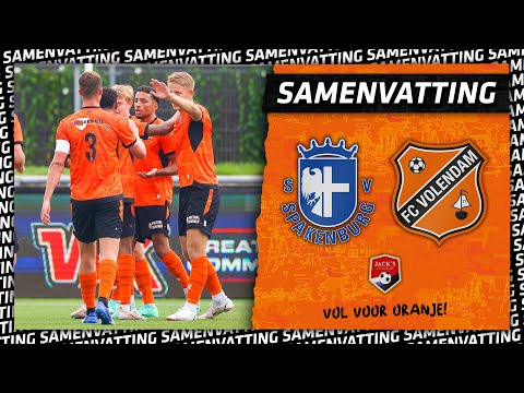 Gelijkspel bij competitiestart | Samenvatting Spakenburg - Jong FC Volendam: 2-2 (2021-2022)
