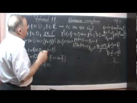 Lectia 131 - Numere complexe scrise sub forma trigonometrica explicate de proful online Ioan Ursu