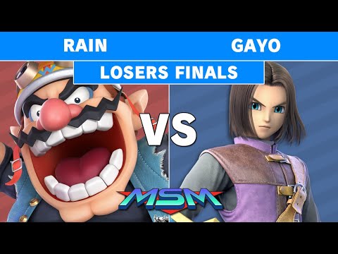 MSM Online 9 - Rain (Wario) Vs Gayo (Hero) Losers Finals - Smash Ultimate